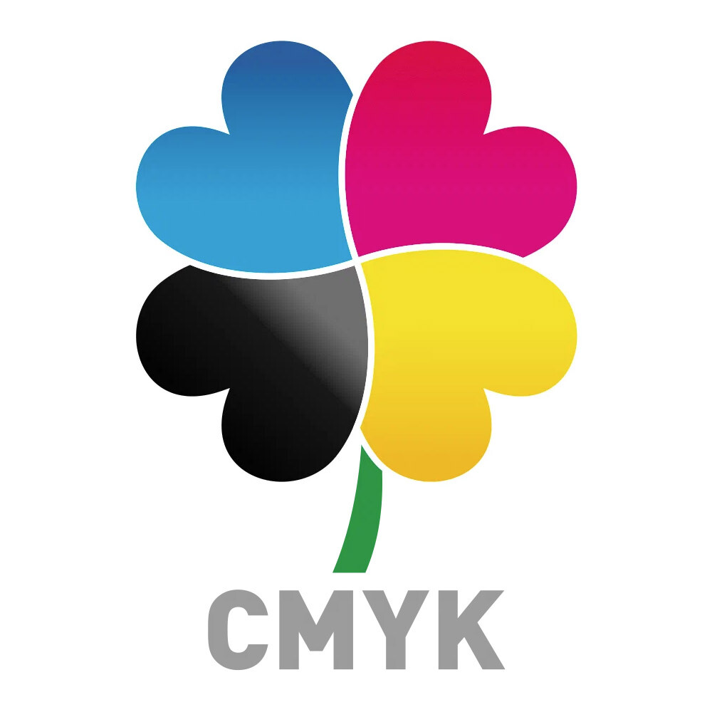 Логотип типографии. Смик. CMYK. CMYK полиграфия.