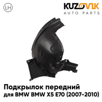 Подкрылок передний левый BMW X5 E70 (2007-2014) задняя часть KUZOVIK