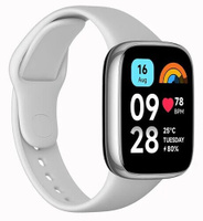 Смарт-часы Xiaomi Redmi Watch3ActiveSilver/White