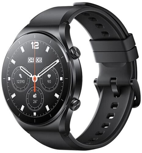 Смарт-часы Xiaomi WatchS1Black+доп.ремешок