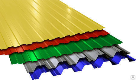 Профнастил R-20 мм ЛКП цинк