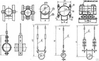 Подвески с проушиной (подвески по ОСТ 34-10-729-93) для труб
