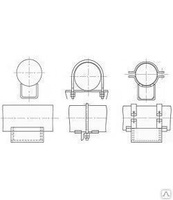 Опоры Стальных Технологических Трубопроводов (ОСТ 36-146-88) для труб
