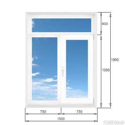 Окно 150 на 150 фото