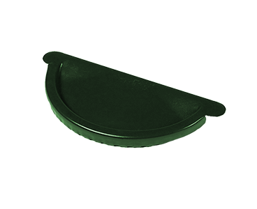Заглушка желоба D150, RAL 6005 (зеленый мох)