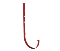 Держатель Желоба D185х300 (3 мм) усиленный, RAL 3011 (коричнево-красный)