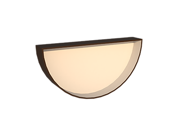 Заглушка Желоба D185, RAL 8017 (шоколадно-коричневый)