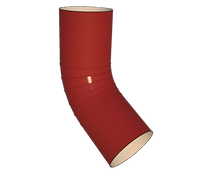 Колено Трубы Сливное D150, RAL 3011 (коричнево-красный)