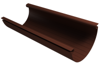 Желоб водосточный 3м, Темно-коричневый