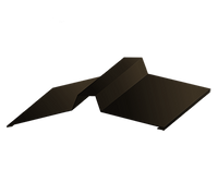 Планка конька плоского 190х190х2000х0,5 VikingMP E, RR 32 темно-коричневый