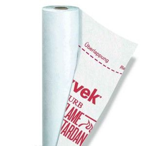 Мембрана ветрозащитная огнезащитная Tyvek FireCurb HouseWrap (1,5х50 м)