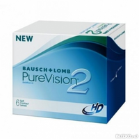 Контактные линзы Pure Vision2 HD (6 шт)