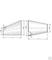 Переходник для труб Cварные: ОСТ 36-22-77