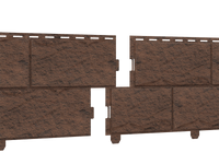 Виниловый сайдинг Стоун-Хаус 3025х225 мм, Камень Жженый