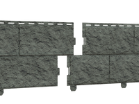 Виниловый сайдинг Стоун-Хаус 3025х225 мм, Камень Изумрудный