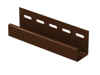J-профиль 3050 мм, Коричневый