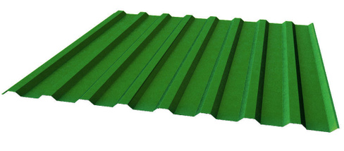 Профнастил Н153 6002 зеленая листва 1 мм