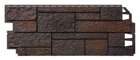 Фасадные панели VOX Solid Камень SandStone Dark Brown