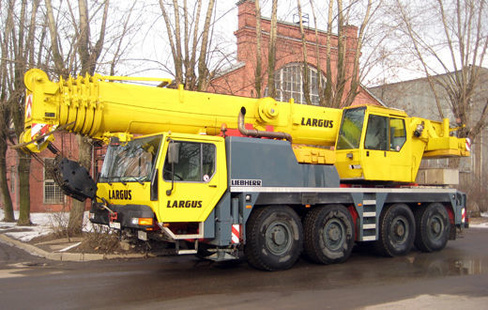 Аренда автокрана LIEBHERR LTM 1070/1