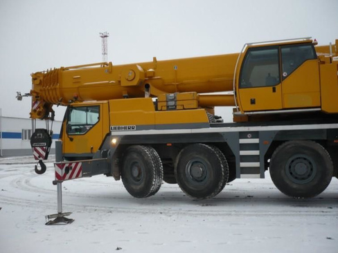 Аренда автокрана LIEBHERR LTM 1100-4.1