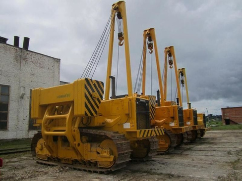 Аренда трубоукладчика Komatsu D155