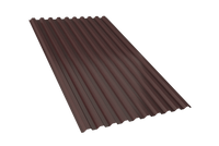 Профнастил С21А 0,9 мм, шоколад