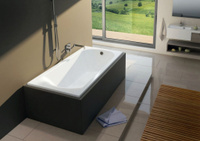 Асимметричная ванна Riho Lyra 170x110 R без гидромассажа