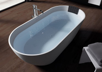 Асимметричная ванна Riho Yukon 160x90 R без гидромассажа