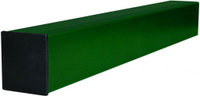 Столб L=2, 3 м 60x40x1,5 мм ПП RAL6005 с пластиковой крышкой