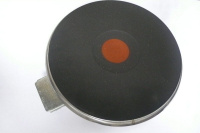Эл конфорка д.145 мм ЭКЧ-145-1, 0/220 окрашенная с нерж.ободом Прессолит
