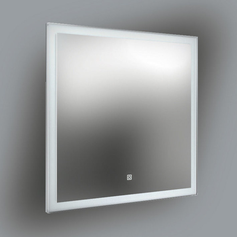 Панель с зеркалом (LED) 80х80 см