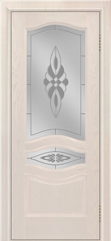 Межкомнатная дверь Амелия (тон 27) остекленная