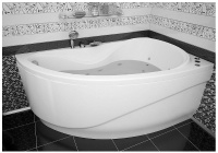 Акриловая Ванна Угловая Aquanet Maldiva 150X90X45