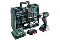 ДРЕЛЬ АККУМ. METABO BS 18 LT Set набор 74 пр.