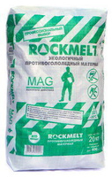 Противогололедный материал Rockmelt Mag до -30, расход 70г/ м2, 20 кг