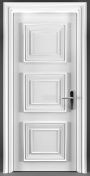 Межкомнатная дверь Rada Doors Antique NEW исп. 3 глух. Белая эмаль МДФ