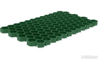 Газонная решетка зеленая 360х360х40 мм