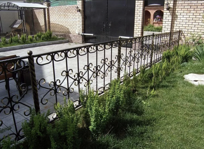 Забор для палисадника - купить в Санкт-Петербурге заборы для сада - Заборкин