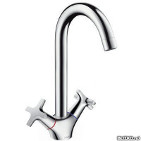 Смеситель Hansgrohe для кухни двухручковый Logis 71285000