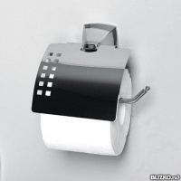 Держатель туалетной бумаги с крышкой Wern K-2525 - Wasserkraft