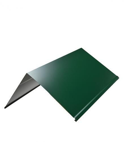 Планка конька плоского 150*150*2000 RAL 6005(зеленый мох)
