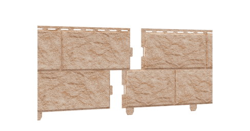 Фасадная панель StoneHouse(Стоун Хаус) Камень Золотичтый