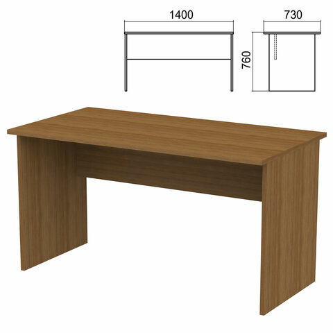 Стол письменный Арго 1400х730х760 мм орех