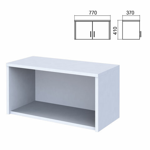 Шкаф-антресоль Арго 770х370х410 мм серый
