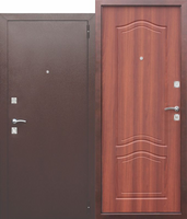 Входная дверь металлическая Доминанта Рустикальный дуб