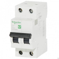 Выключатель автоматический 2п 63А С 4,5кА EASY9 Schneider Electric