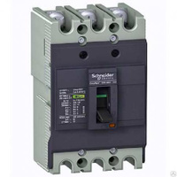 Выключатель автоматический 3п 250А 18кА EZC250F Schneider Electric