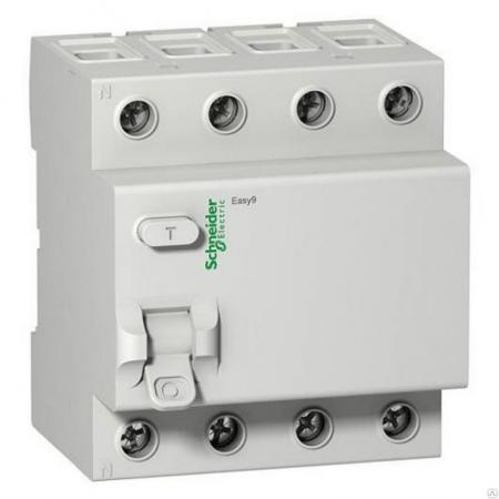 УЗО 4Р 63А 30мА EASY9 Schneider Electric