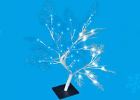 Дерево ULD-T3550-054/SWA WHITE-BLUE IP20 FROST Дерево светодиодное "Морозко