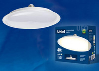 Лампа светодиодная. Форма «UFO» LED-U220-40W/3000K/E27/FR PLU01WH